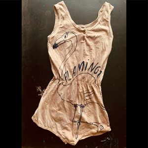 Bobo Choses Flamingo romper